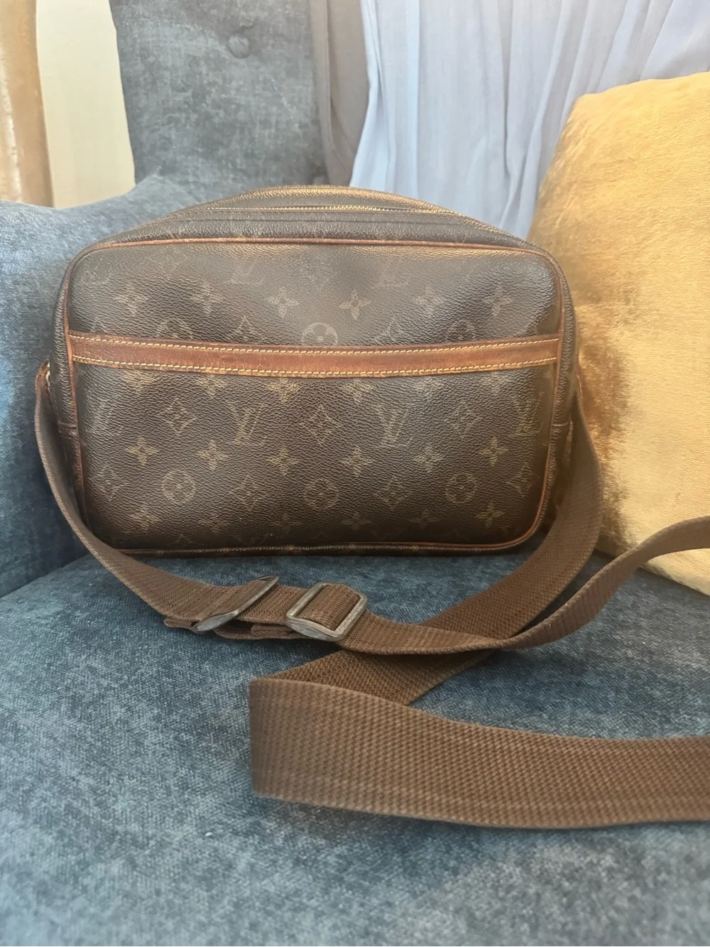 Authentic Louis Vuitton Reporter Bag PM